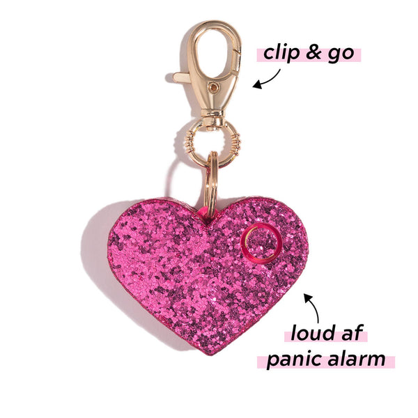 BLINGSTING - Safety Alarm | Pink Glitter