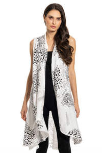 Adore - BY2511 - Abstract Animal Print Vest