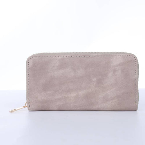 Fashion Style Group - SMOOTH HAND STRAP ZIPPER WALLET