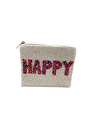 Ole - HAPPY Beaded Coin Purse LAC-CP-1000