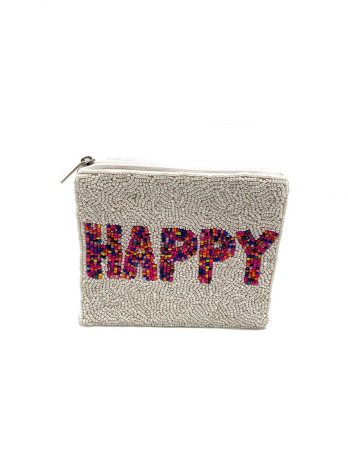 Ole - HAPPY Beaded Coin Purse LAC-CP-1000