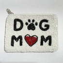 Ole - DOG MOM  Beaded Mani Coin Purse