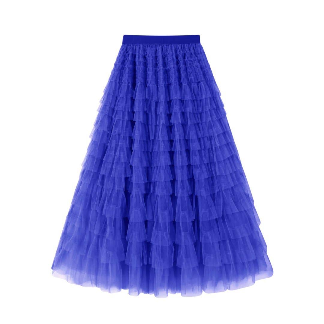 Hope & Sunshine - Mesh Tiered Skirt