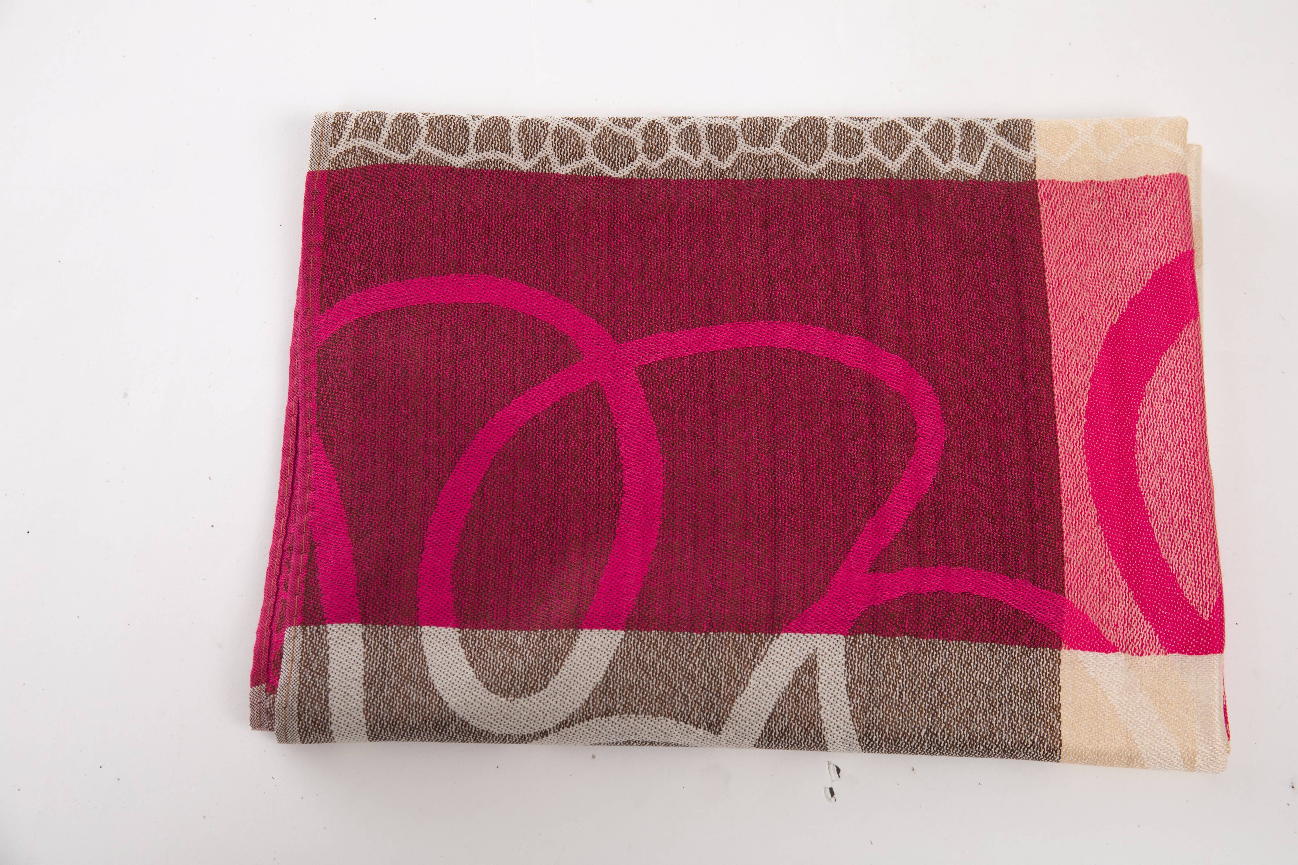 Fashion Style Group - Double Layer Jacquard Paisley Pashmina Shawl,Wrap 2