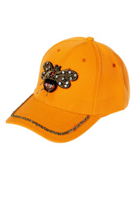 Ole - Bee Seed Bead Rhinestone Cap C0798