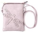 Shine Mark Accessories - Purple - Dragonfly Crossbody Bag