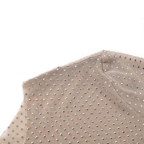 Hope & Sunshine - Sheer Long-Sleeve Slim Fit Top