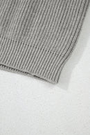 Fiery Red Sweet Bow Front Knit Cardigan