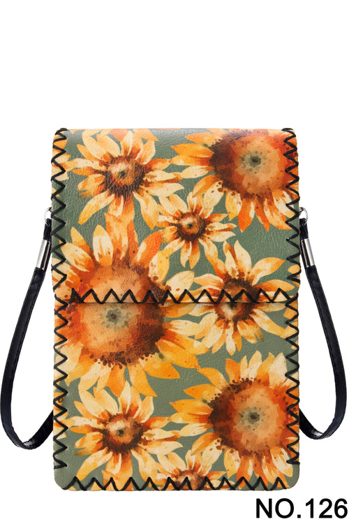 Ole - Sunflower Print Crossbody HB0580 - NO.126