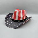 Ole - American Flag Cowboy Straw Hat