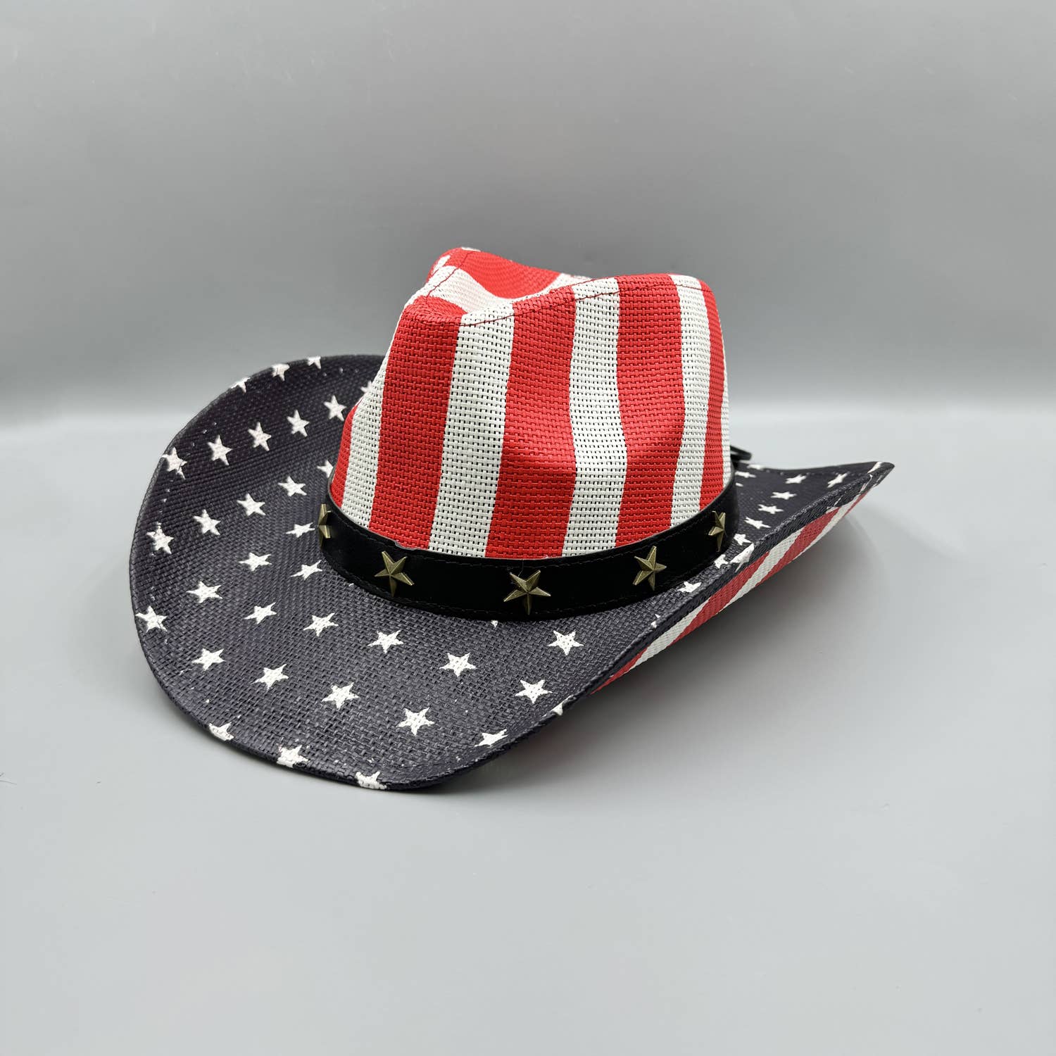 Ole - American Flag Cowboy Straw Hat