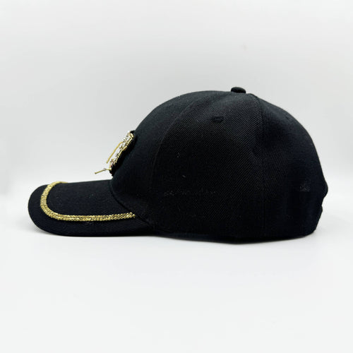 Ole - Bee Seed Bead Rhinestone Cap C0798
