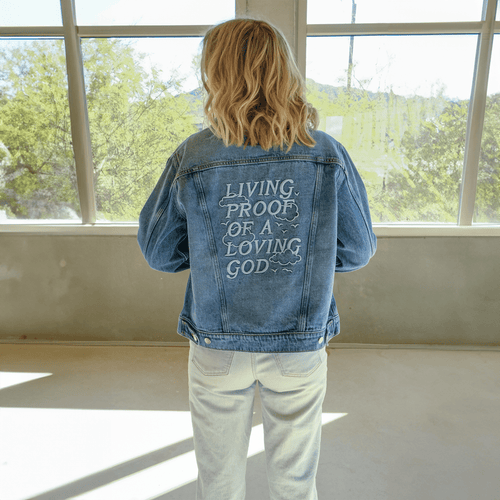 Love in Faith - Living Proof Denim Jacket