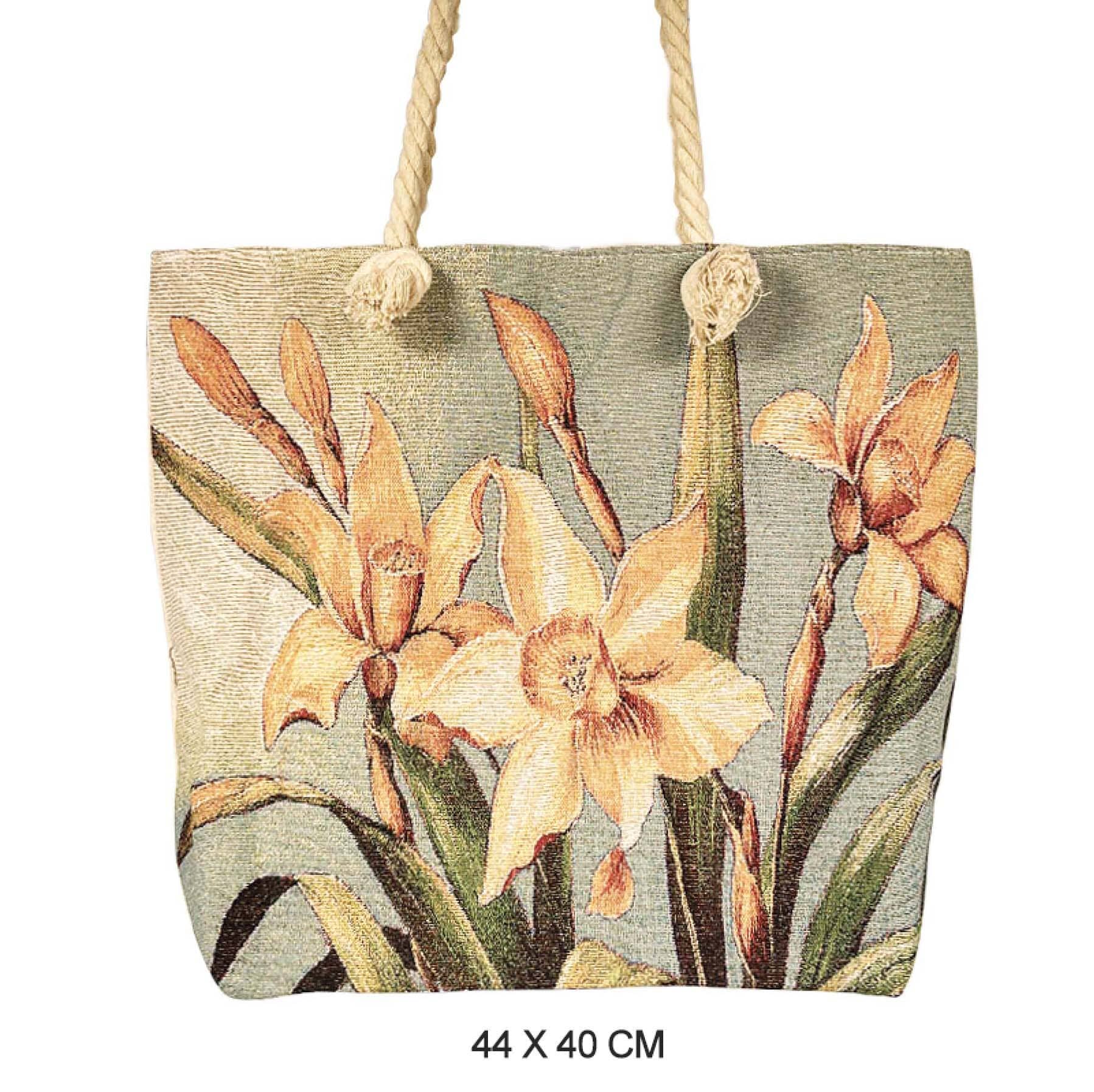 Calinaze - FLOWER LARGE BEACH TOTES BAG