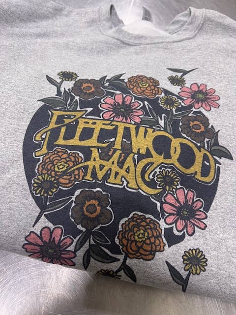 Par.tees by Party On! - Fleetwood Mac Rock Sublimation Tees by Party On Design