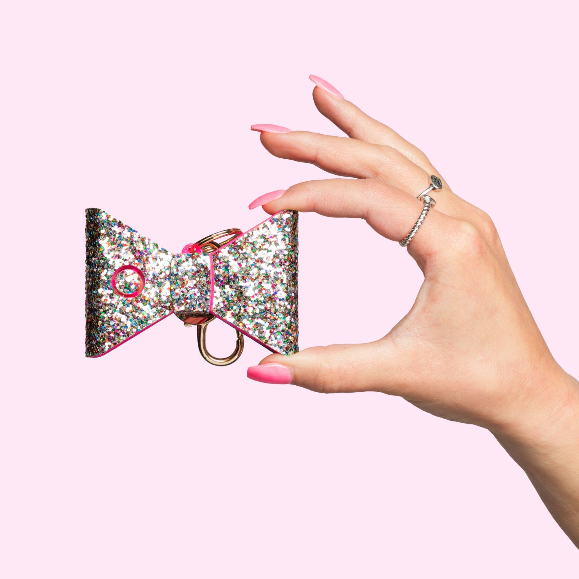 BLINGSTING - Safety Alarm | Confetti Glitter Bow