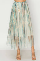 Origami Apparel ~  Lace and Crochet inspired - 610-4034 BG/DD NAVY FL