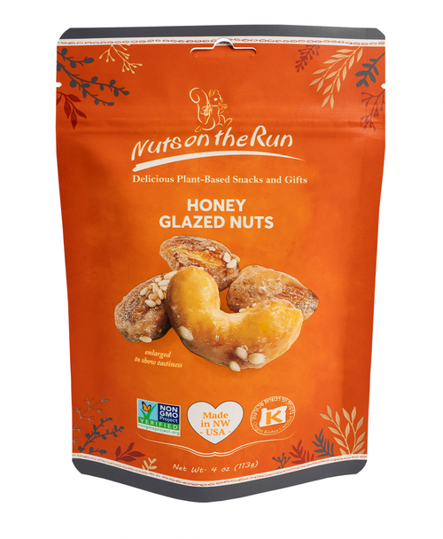 Nuts On The Run - Honey Glazed Nuts