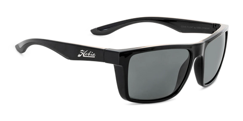 Hobie Cove Float Polarized Sunglasses – Shiny Black Frame / Grey Lens