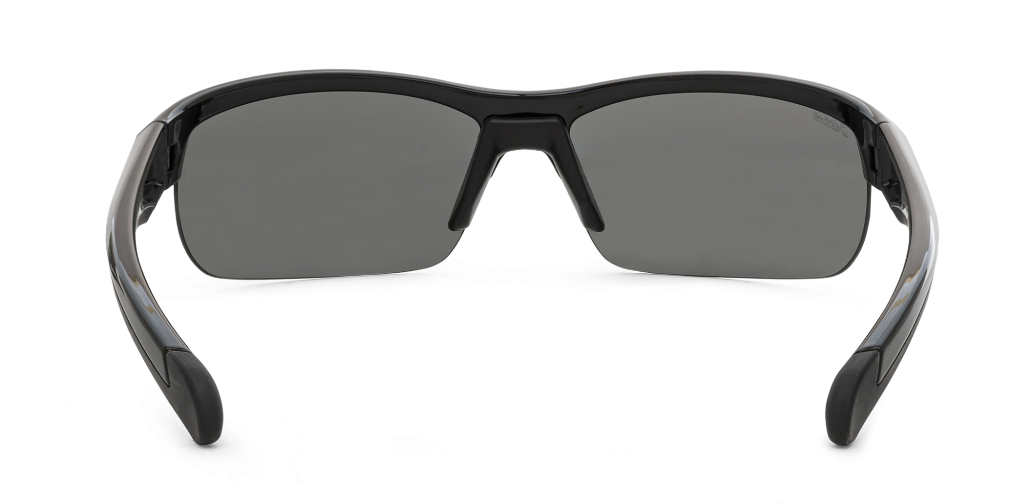 EDDY FLOAT SHINY BLACK FRAME / GREY POLARIZED PC LENS