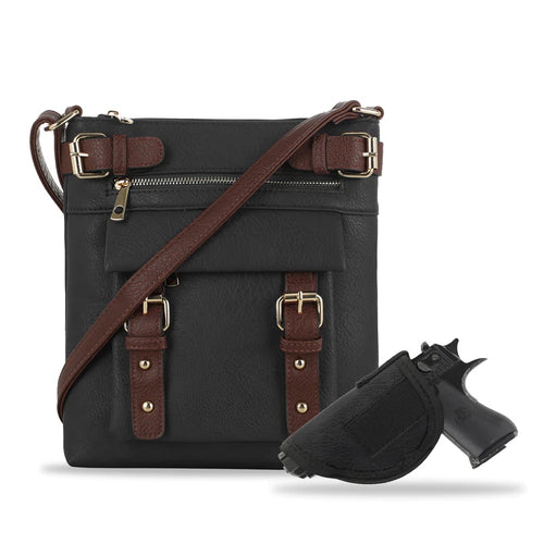 Jessie & James Hannah Concealed Carry Lock & Key Crossbody