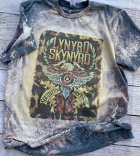 Class & Sass Designs - Lynyrd Skynyrd distressed tee