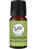 Wild Essentials - Essential Oil - Lemongrass - 10 ml Bottle