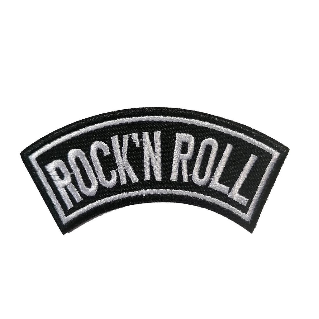 World of Patches - Aufnäher / Bügelbild - Biker Front Rock n´ Roll Rocker