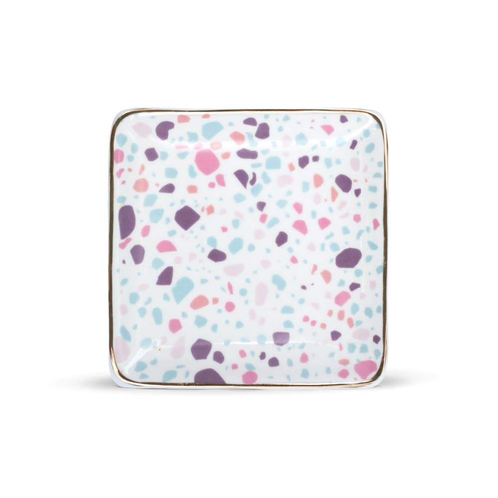 FinchBerry - Pastel Terrazzo Ceramic Soap Dish