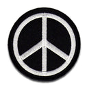 World of Patches - Aufnäher / Bügelbild - Peace Zeichen Frieden Liebe