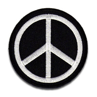 World of Patches - Aufnäher / Bügelbild - Peace Zeichen Frieden Liebe