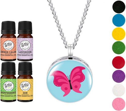 Wild Essentials - Pink Butterfly With Four Oils