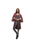 Sacred Threads - Block Print Patchwork Bell Sleeve Cardigan
