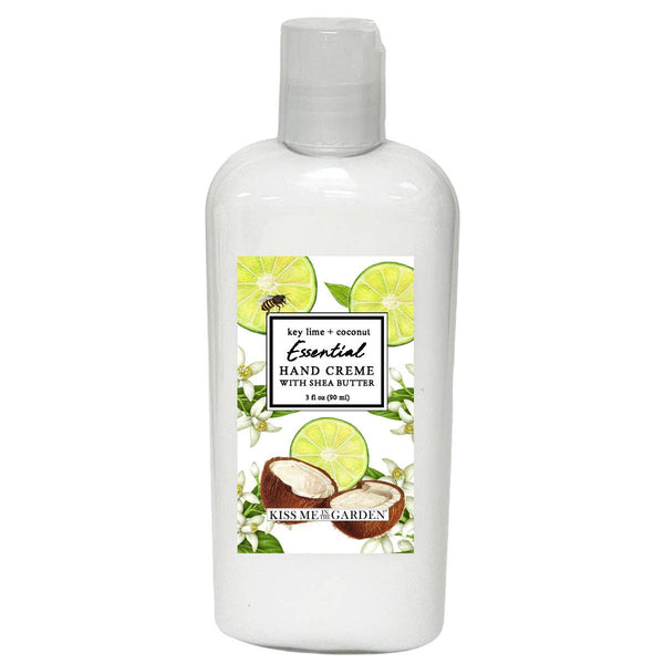 Kiss Me in the Garden - Key Lime & Coconut Travel Hand Creme 3 oz