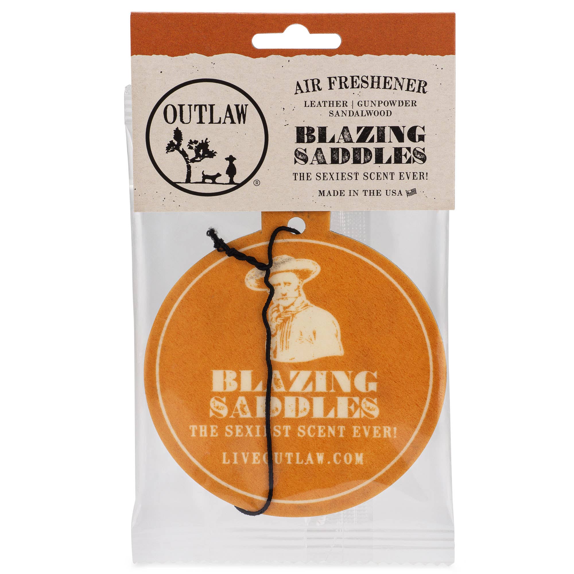 Outlaw - Blazing Saddles Air Fresheners: Leather, Sandalwood & More