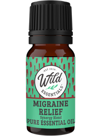 Wild Essentials - Essential Oil - 10 ml "Migraine Relief" Blend. Headache pain