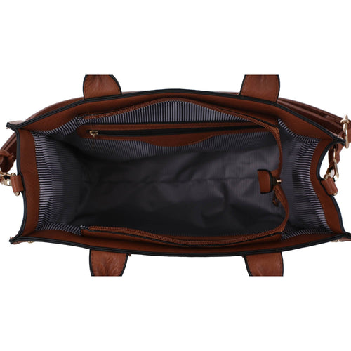 Jessie & James Kate Concealed Carry Lock and Key Satchel with Coin Pouch #C4032L