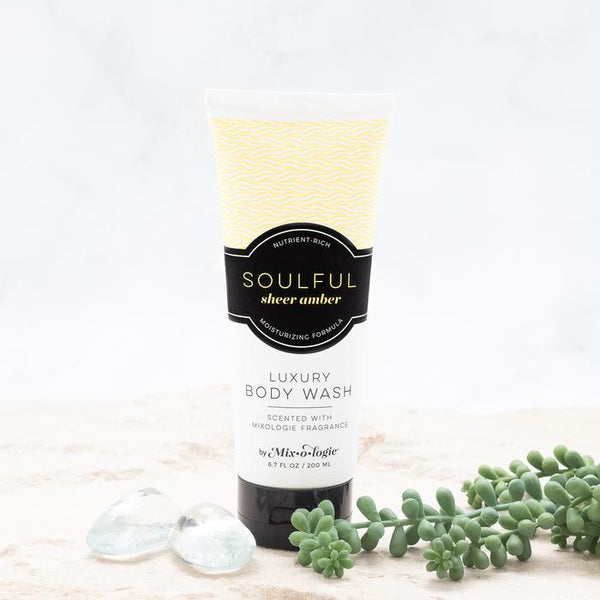 Mixologie Luxury Body Wash & Shower Gel - Soulful (Sheer Amber) Scent
