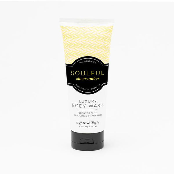Mixologie Luxury Body Wash & Shower Gel - Soulful (Sheer Amber) Scent