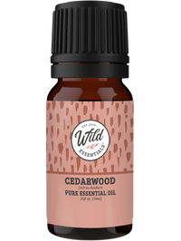 Wild Essentials - Essential Oil - Cedarwood - 10 ml Bottle