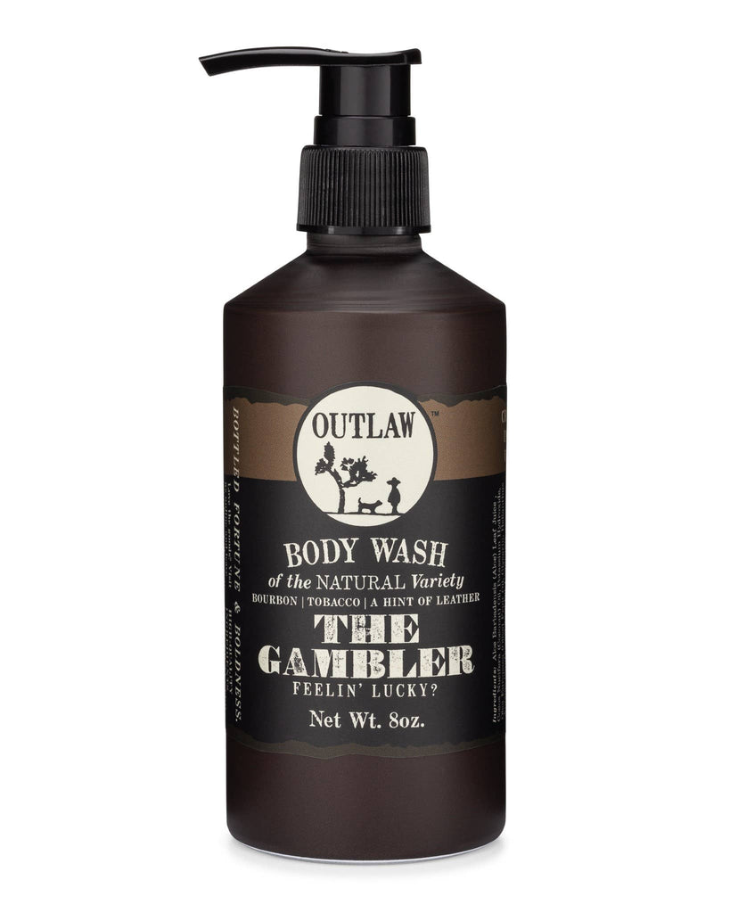 Outlaw The Gambler Natural Body Wash