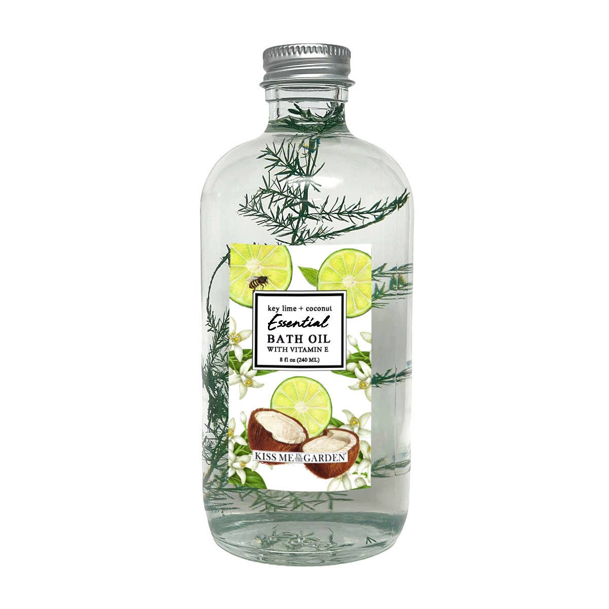 Kiss Me in the Garden - Key Lime & Coconut Bath & Body Oil 8 oz