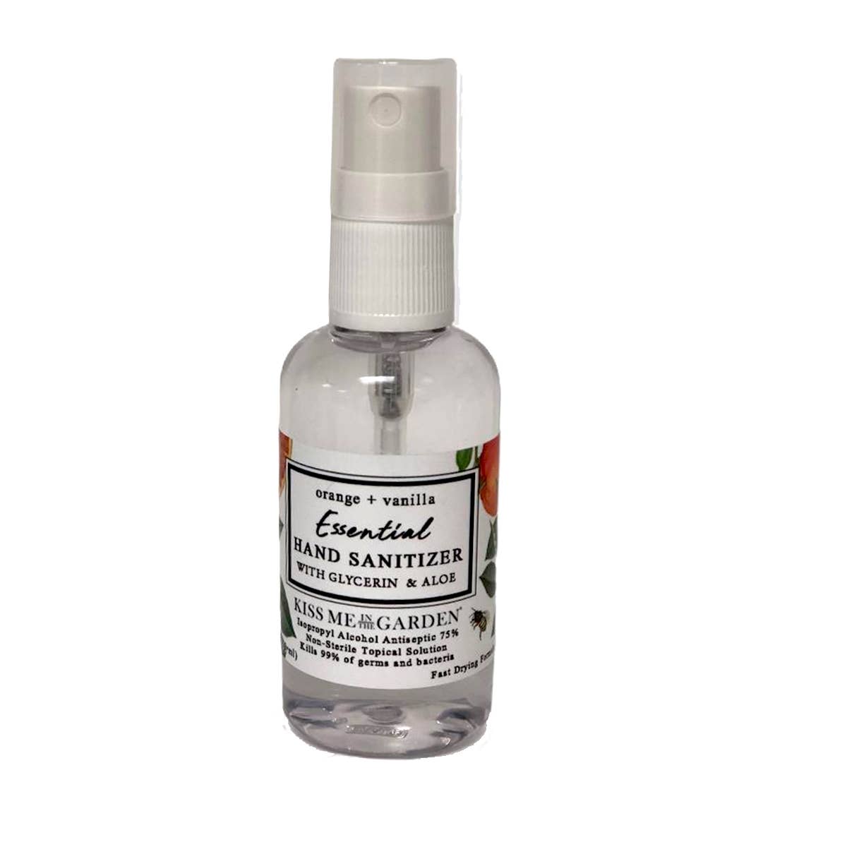 Kiss Me in the Garden - Orange Vanilla MINI Hand Santizier SPRAY