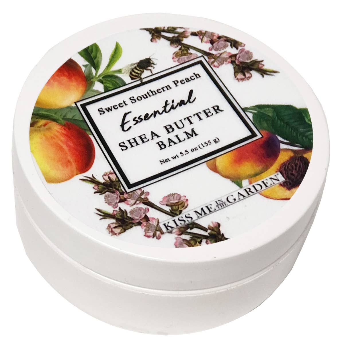 Kiss Me in the Garden - Peach Shea Butter Balm 5 oz