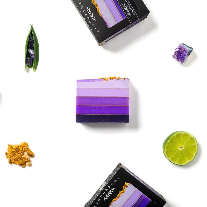 Finchberry 4 Bar Gift Box - Jewel Tone Collection Soap