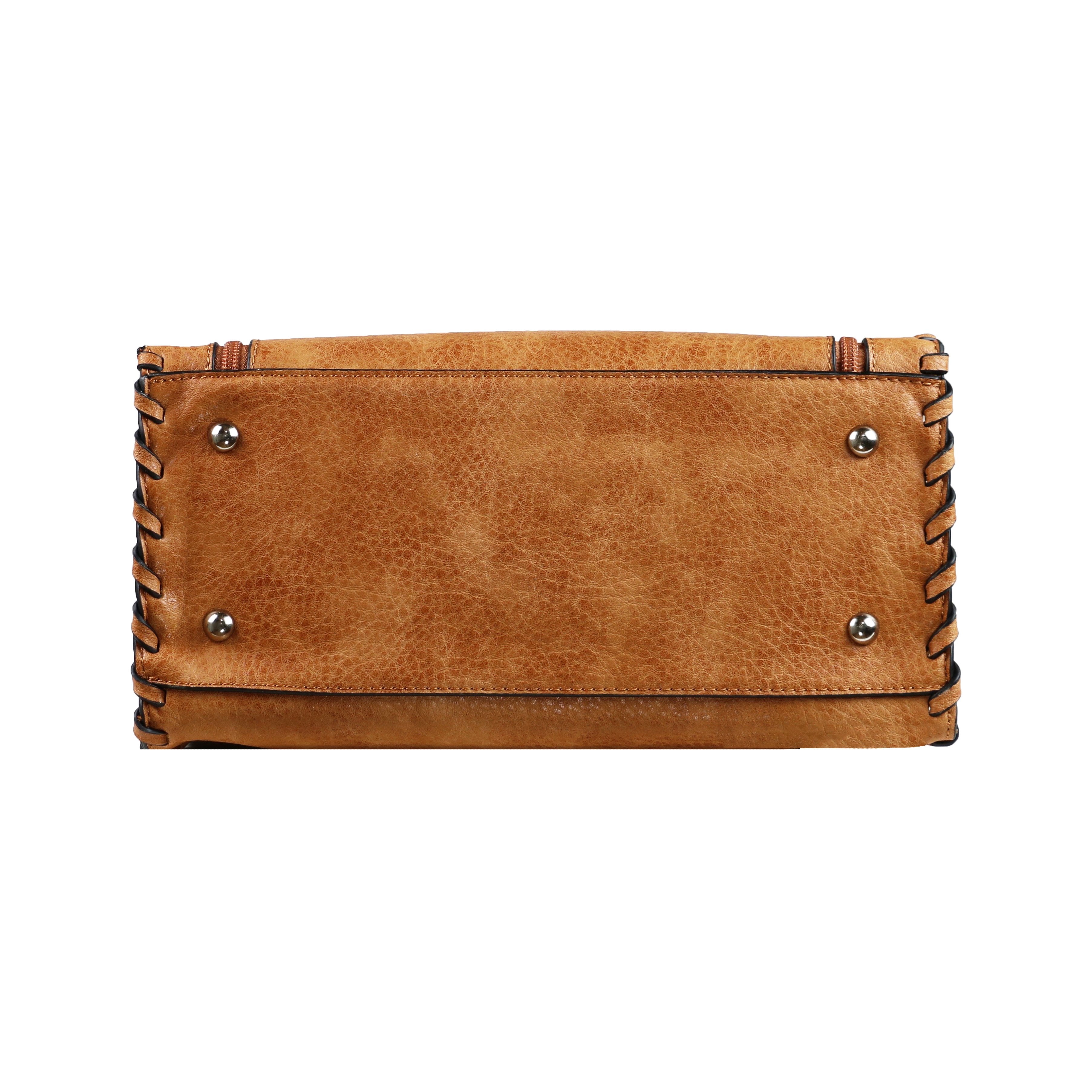 Concealed Carry Purse - Locking Laced Ann Satchel by Lady Conceal