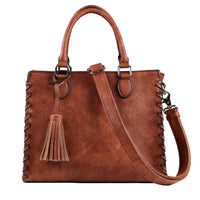 Concealed Carry Ann Locking, Laced Satchel by Lady Conceal