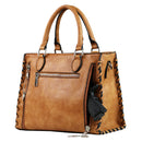 Concealed Carry Purse - Locking Laced Ann Satchel by Lady Conceal