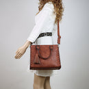 Concealed Carry Purse - Locking Laced Ann Satchel by Lady Conceal