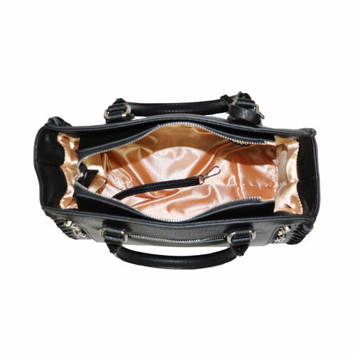 Concealed Carry Purse - Locking Laced Ann Satchel by Lady Conceal